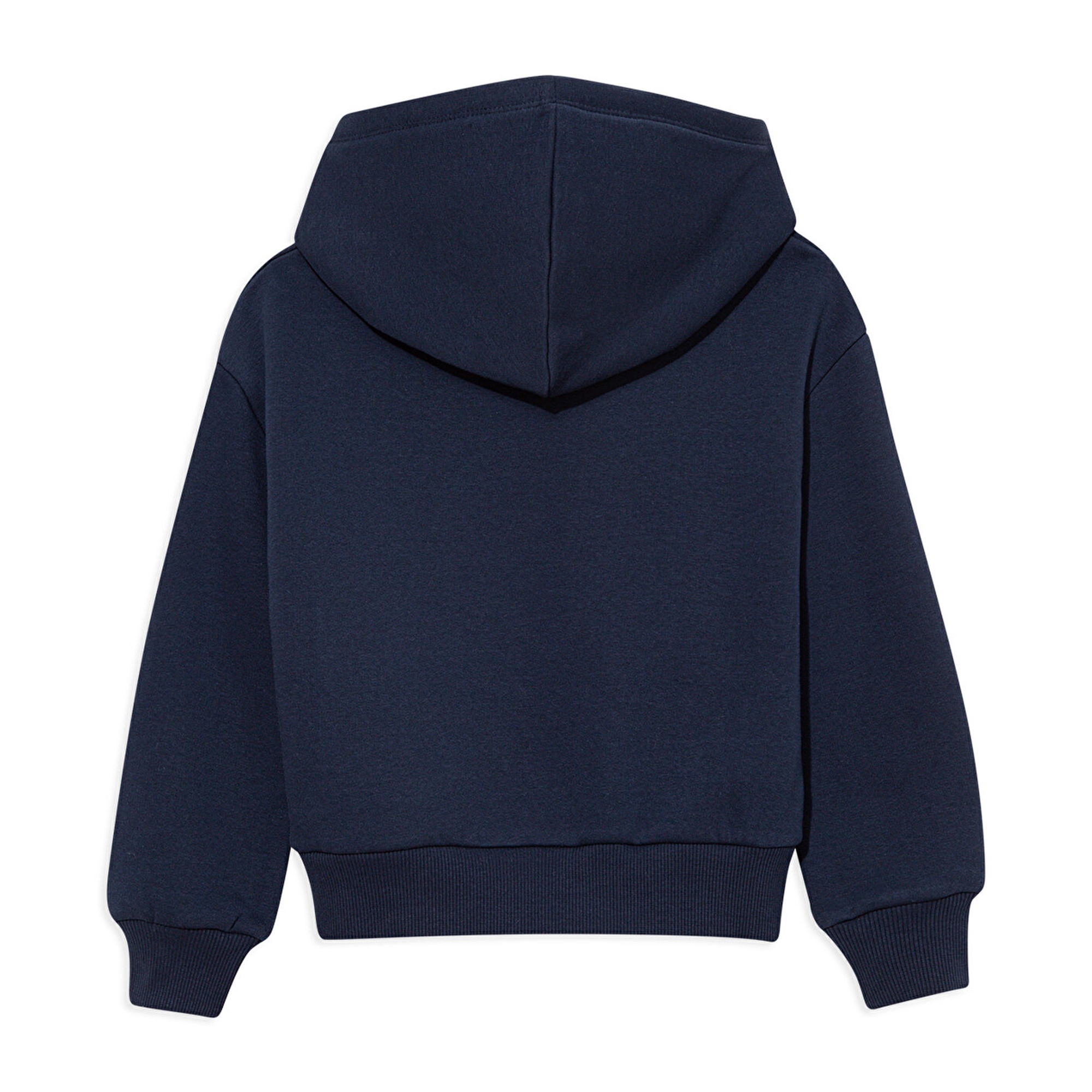 Mavi Mavi Logo Baskılı Lacivert Kapüşonlu Sweatshirt 6610110-70490