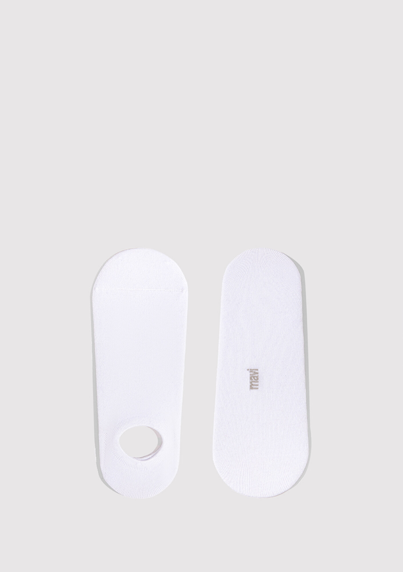  Mavi Beyaz Babet Çorap 0910165-620