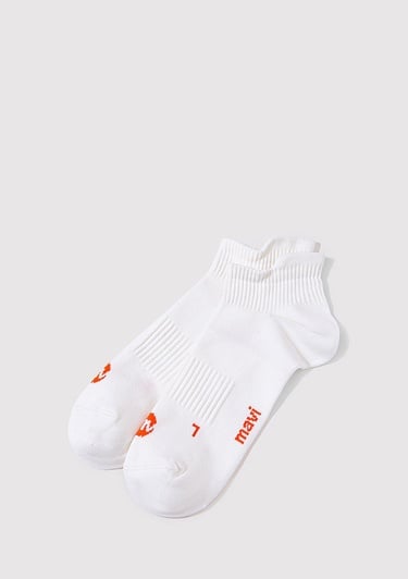  Mavi Beyaz Aktif Patik Çorap 0911035-620