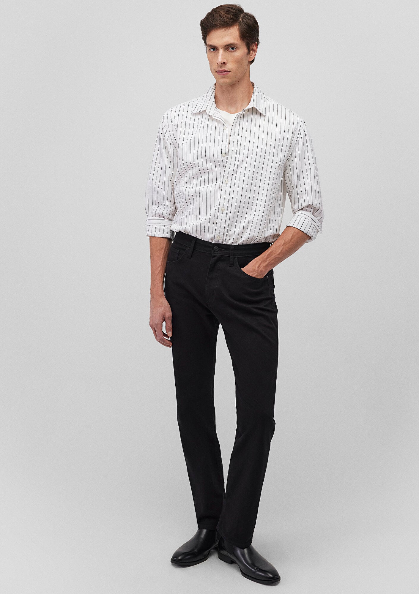  Mavi 177 Siyah Comfort Jean Pantolon 0017783046