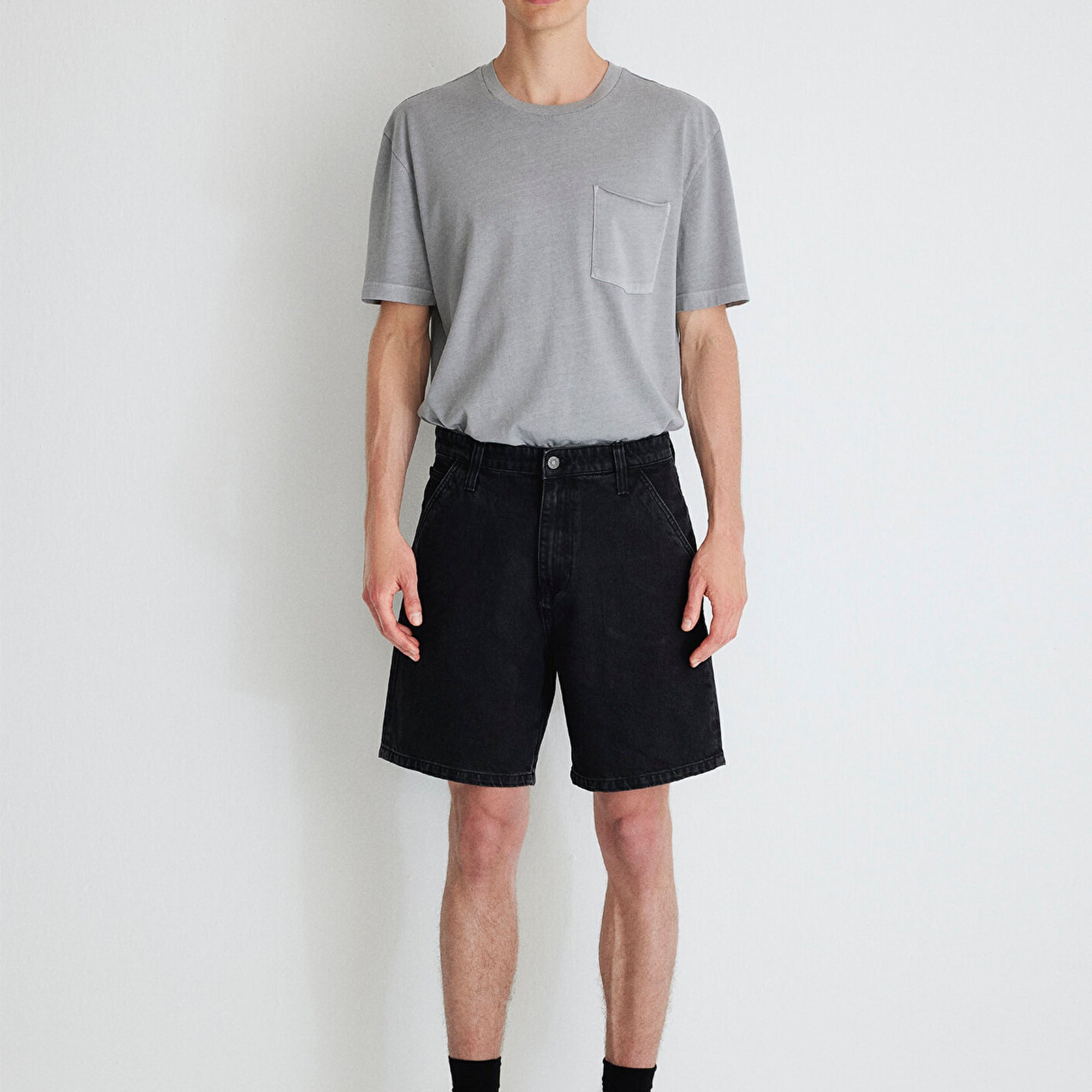 Mavi Rotterdam Mv91 Street Antrasit Jean Şort 0410185-82793