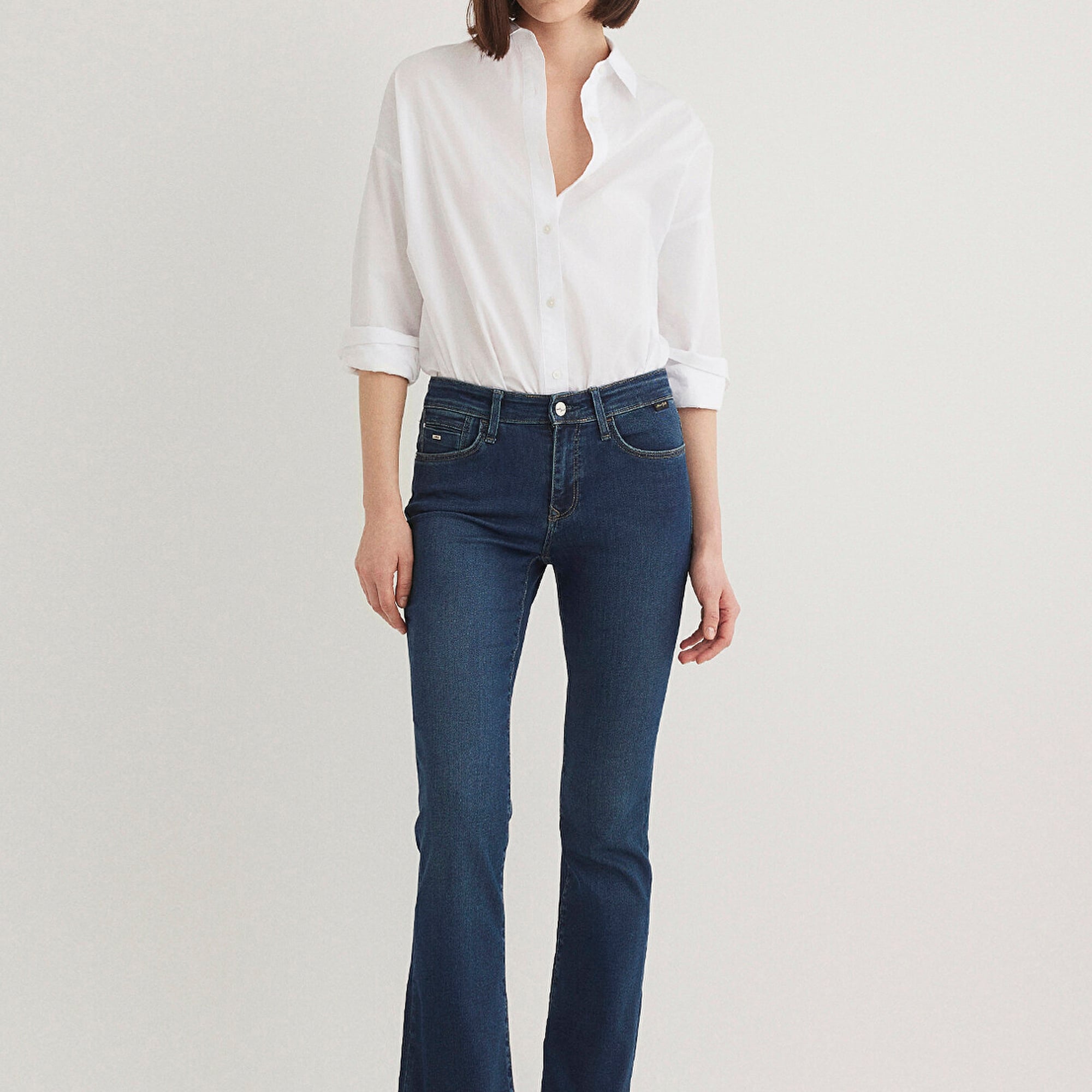 Mavi Molly Gold Klasik Koyu Mavi Jean Pantolon 1013684068