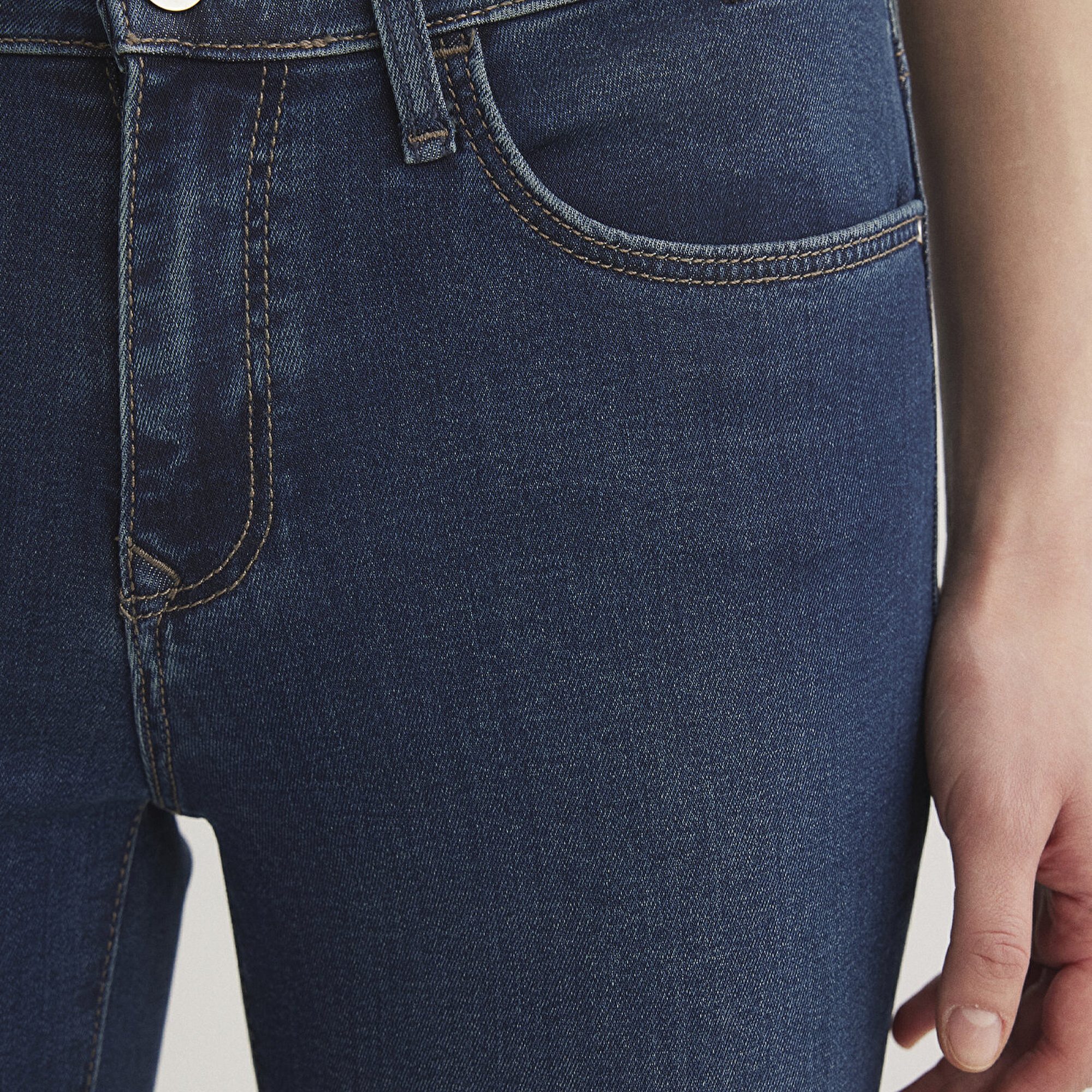 Mavi Molly Gold Klasik Koyu Mavi Jean Pantolon 1013684068