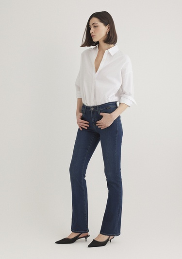  Mavi Molly Gold Klasik Koyu Mavi Jean Pantolon 1013684068