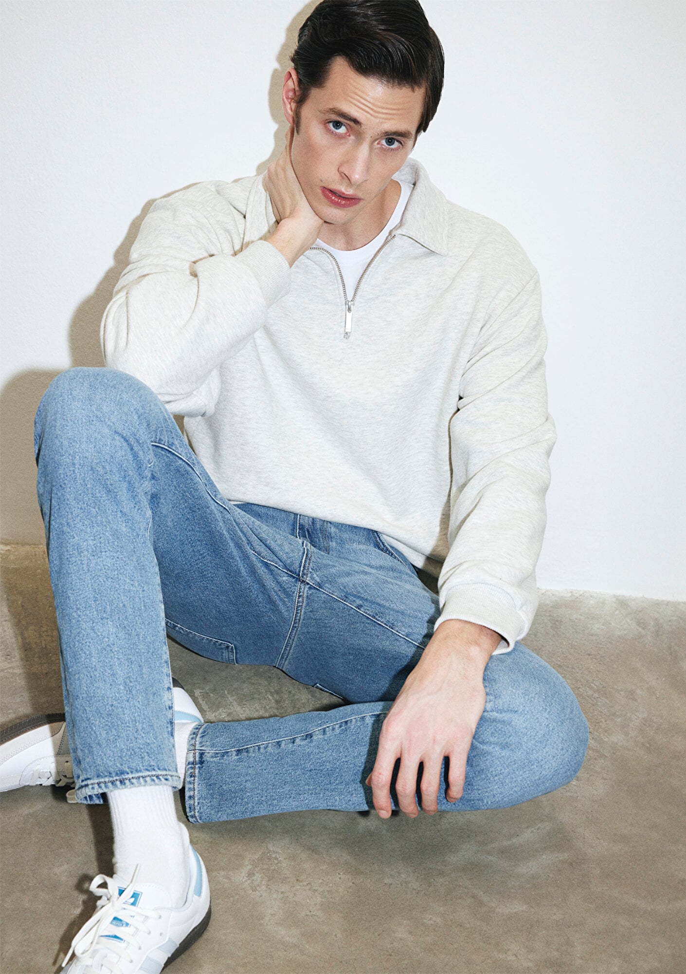  Mavi Milan Premium Blue Puslu Açık Mavi Jean Pantolon 0081083030