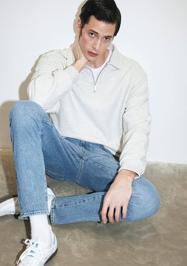  Mavi Milan Premium Blue Puslu Açık Mavi Jean Pantolon 0081083030