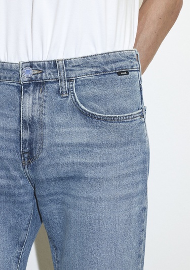  Mavi Milan Premium Blue Puslu Açık Mavi Jean Pantolon 0081083030