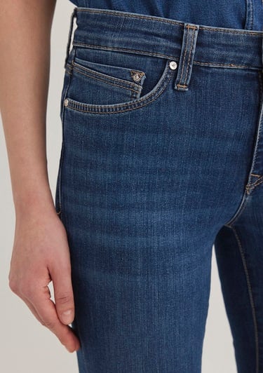  Mavi Molly Casual Vintage Koyu Mavi Jean Pantolon 1013683047