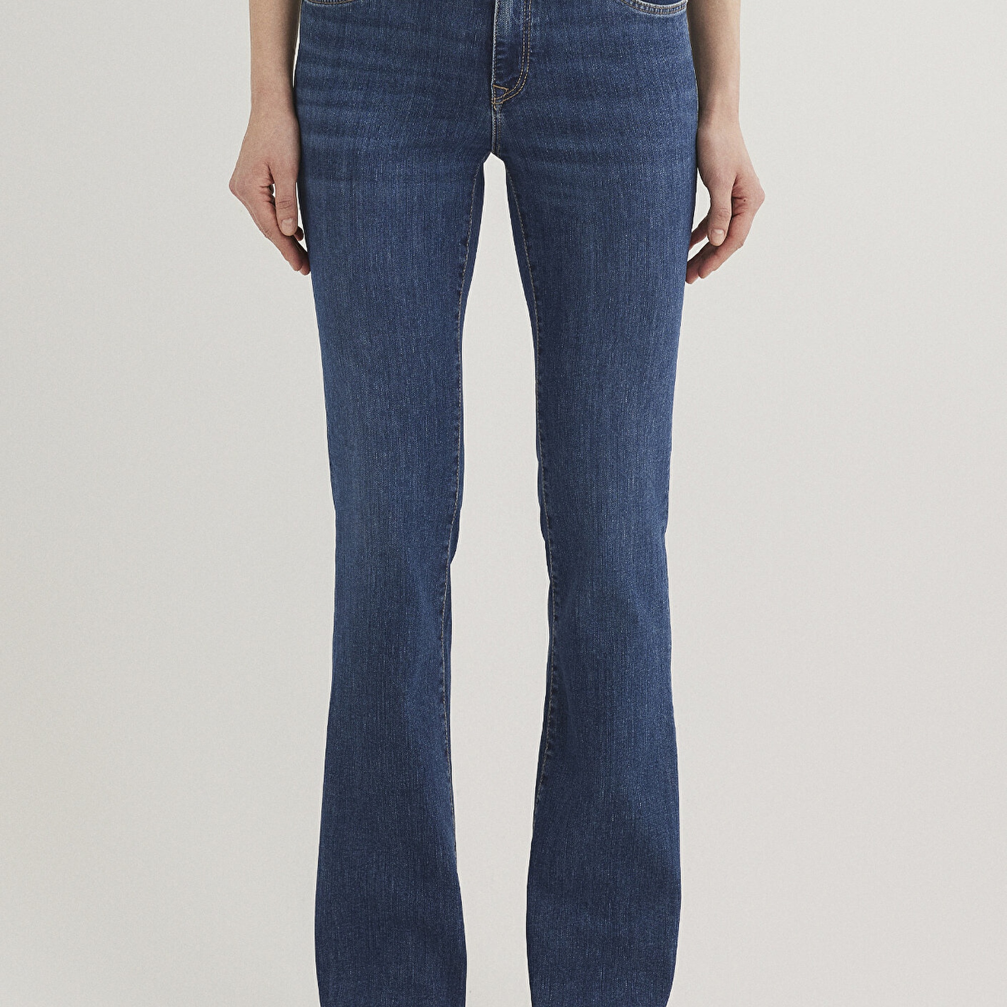 Mavi Molly Casual Vintage Koyu Mavi Jean Pantolon 1013683047