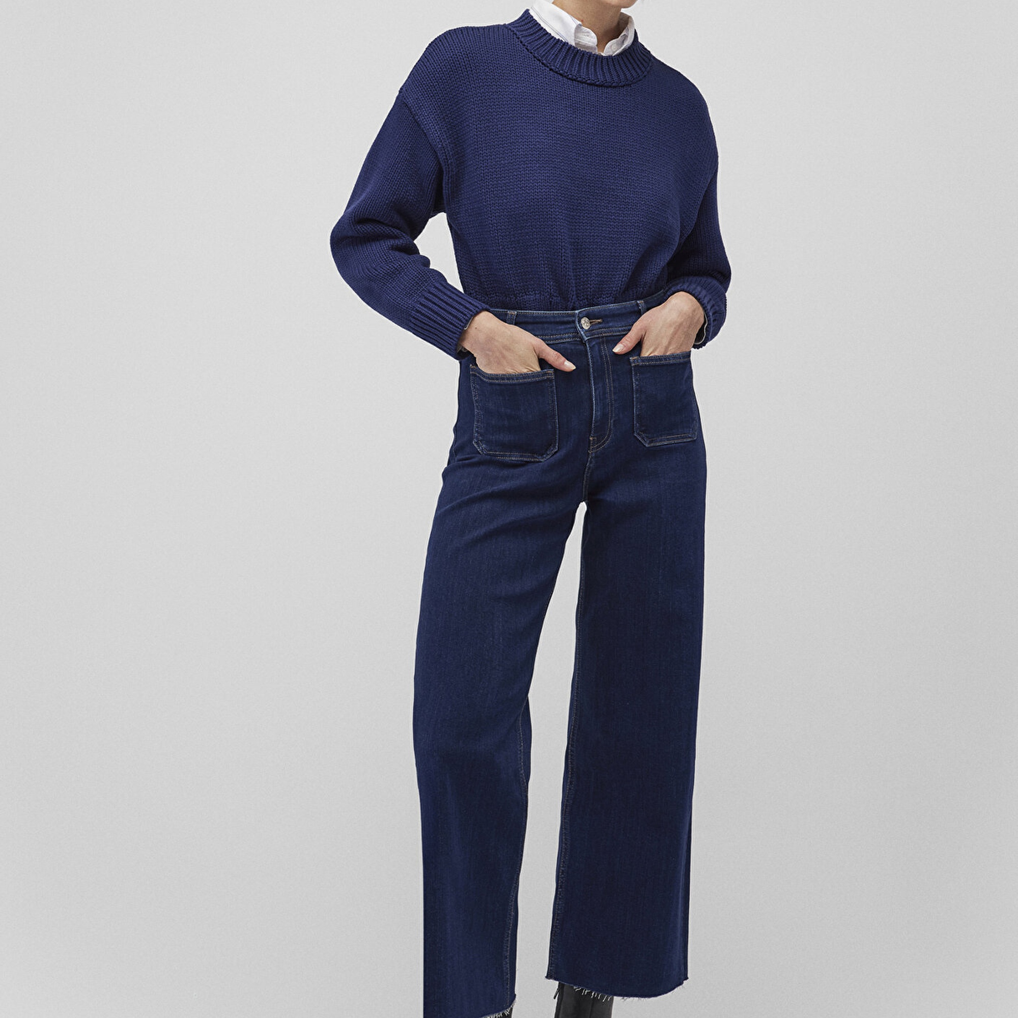 Mavi Paloma Marine Premium Rinse Lacivert Jean Pantolon 1010338-85131