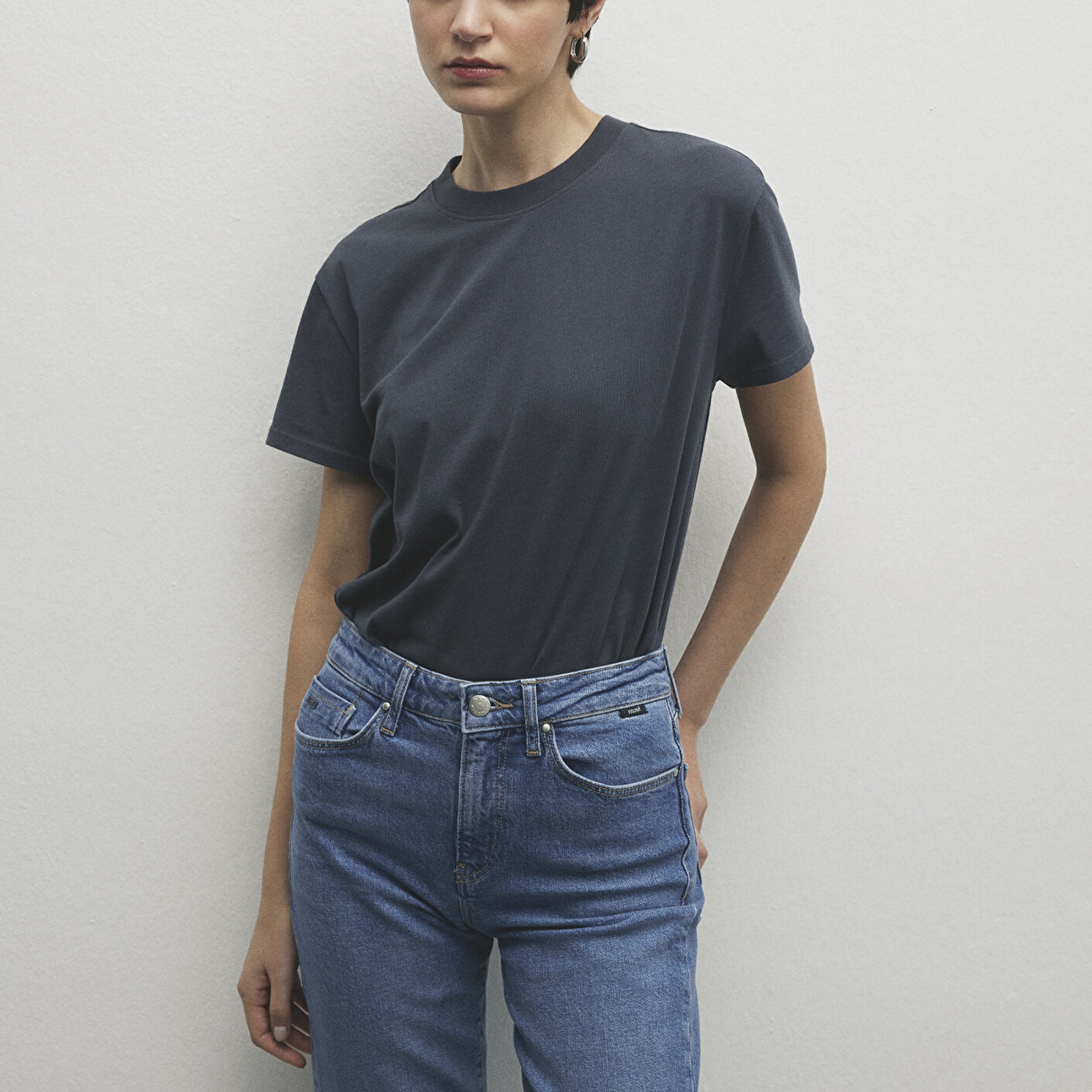 Mavi Mavi Basic Tişört Regular Fit / Normal Kesim 1600955-70726