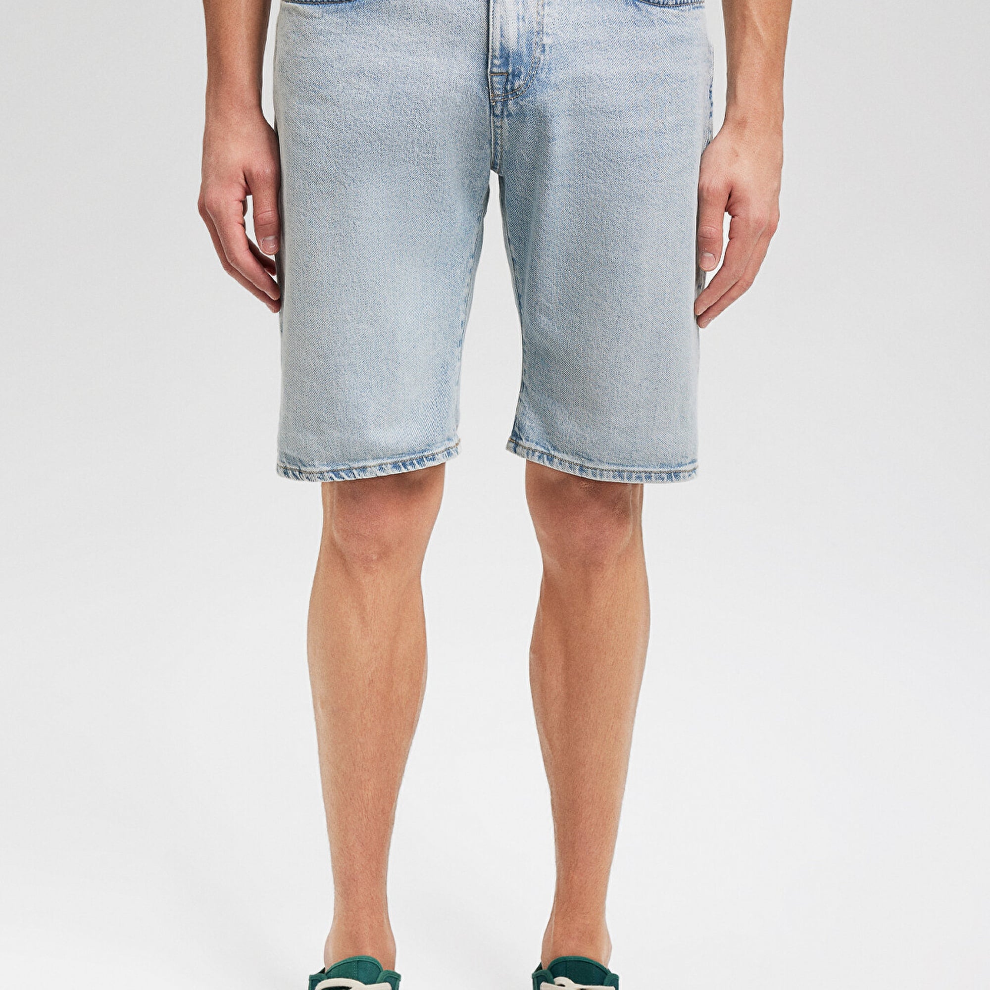 Mavi Brian Street Açık Mavi Jean Şort 0418485150