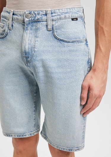  Mavi Brian Street Açık Mavi Jean Şort 0418485150