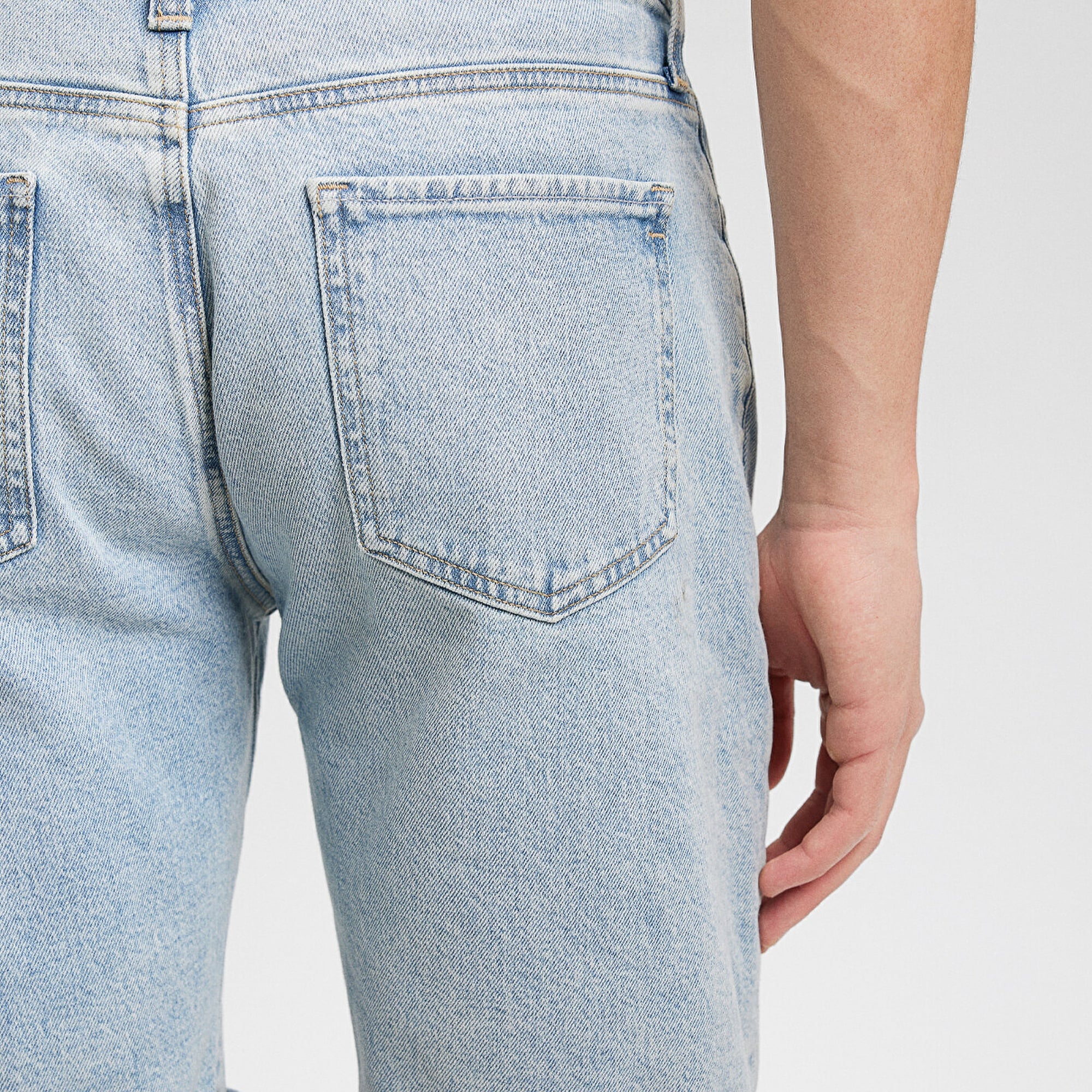 Mavi Brian Street Açık Mavi Jean Şort 0418485150