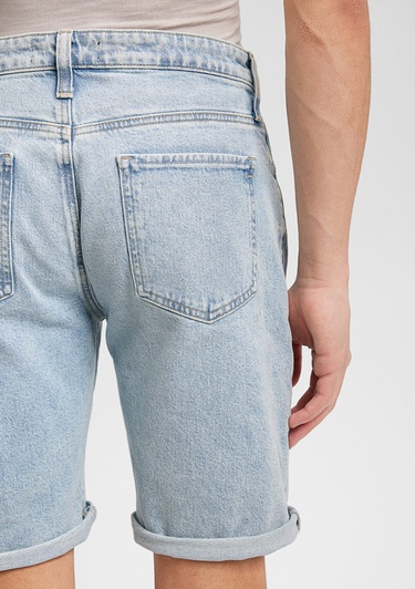  Mavi Brian Street Açık Mavi Jean Şort 0418485150