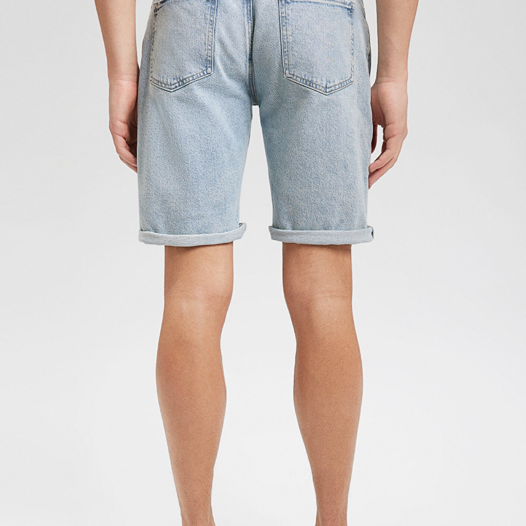 Mavi Brian Street Açık Mavi Jean Şort 0418485150