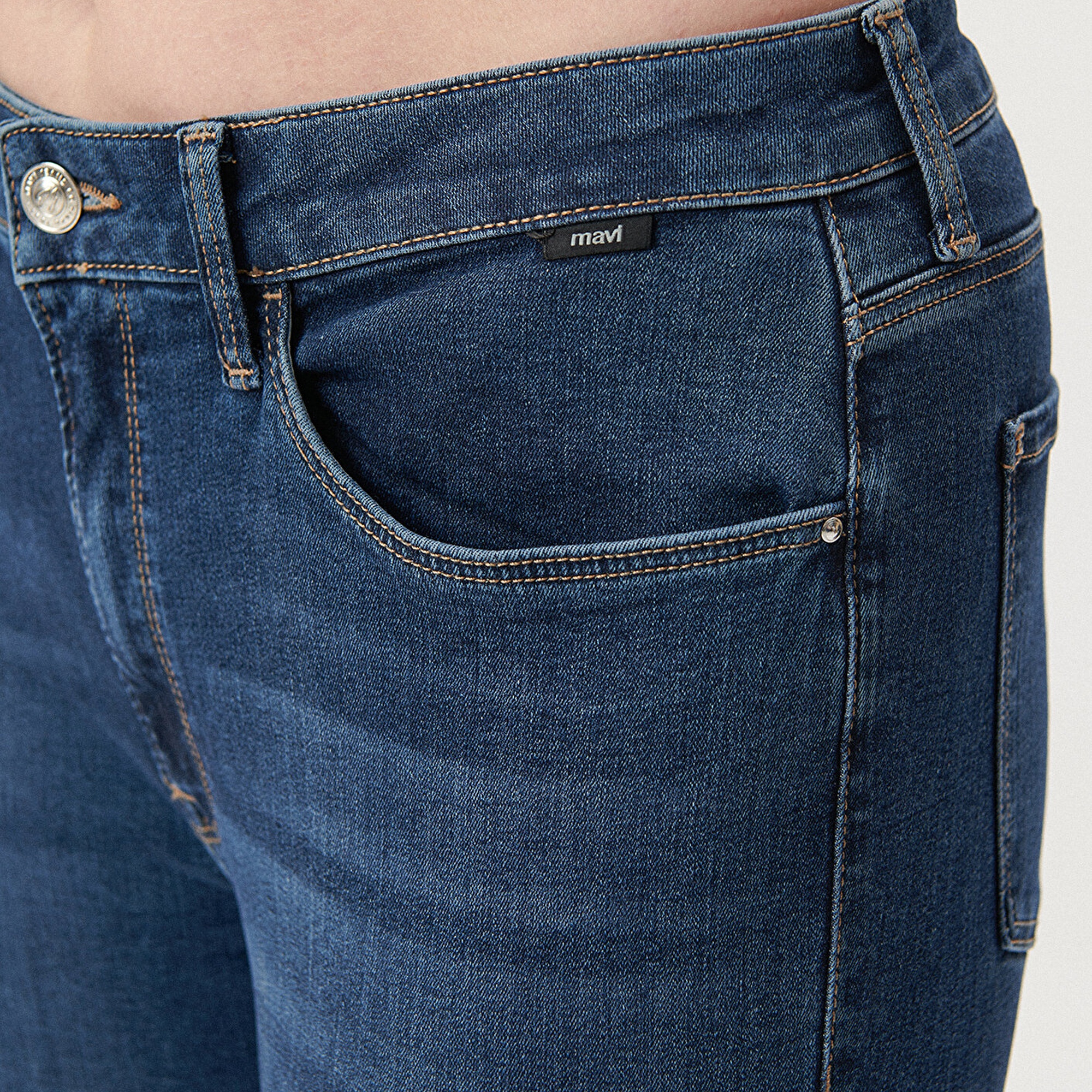 Mavi Marli Casual Koyu Mavi Jean Pantolon 101339-35246