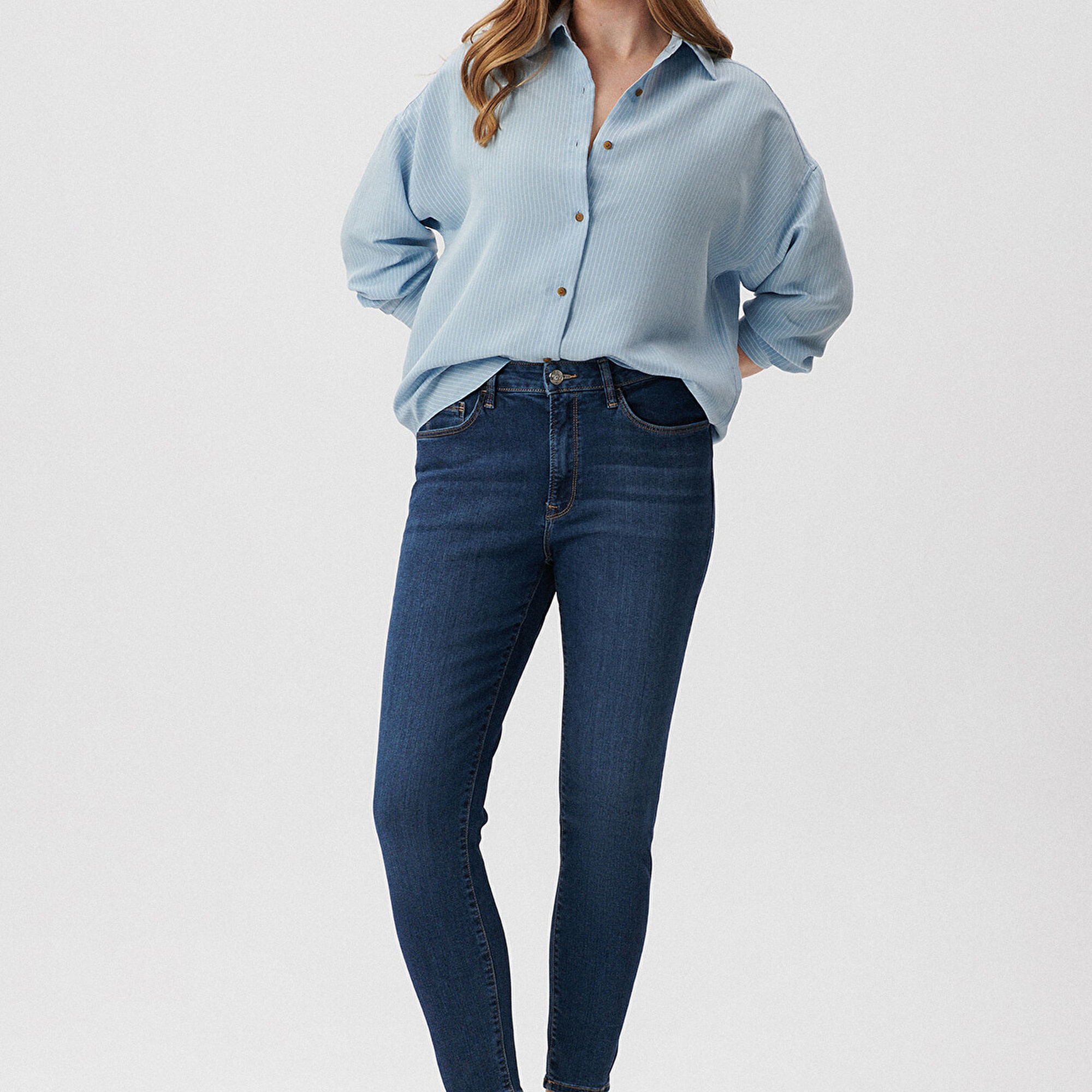 Mavi Marli Casual Koyu Mavi Jean Pantolon 101339-35246