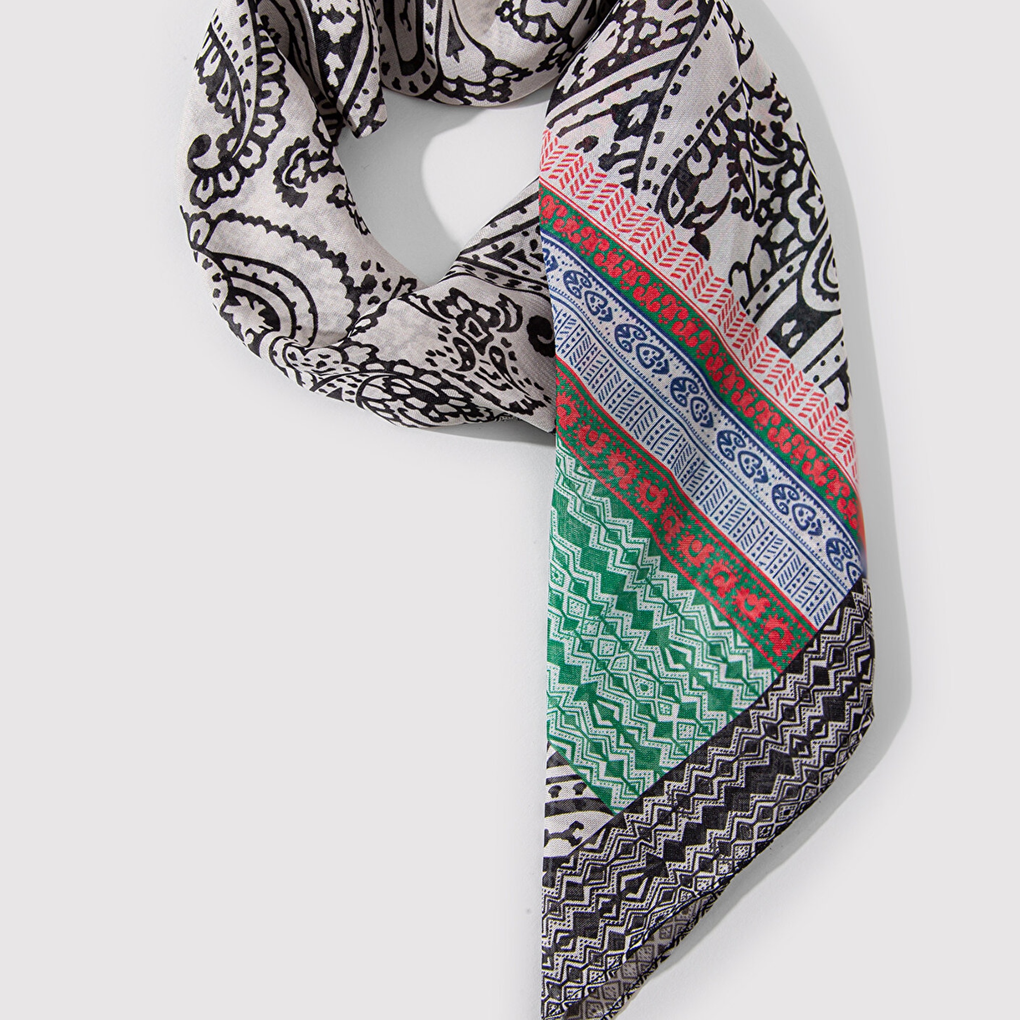 Mavi Baskılı Bandana 1911812-34523