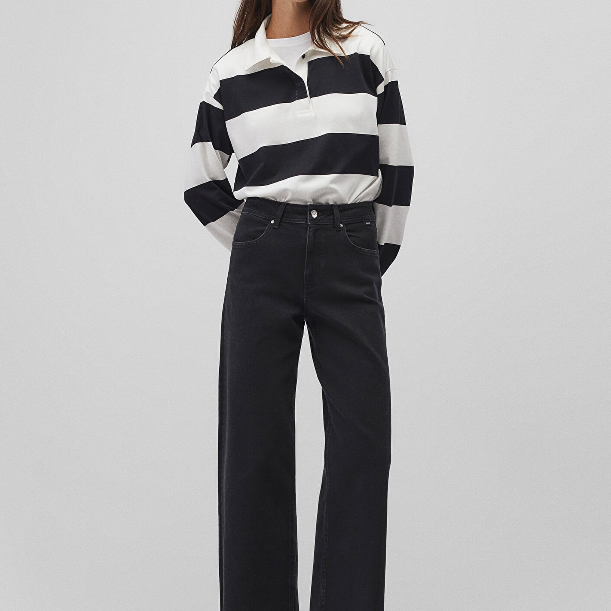 Mavi Paloma M Girly Antrasit Jean Pantolon 1010114-85283