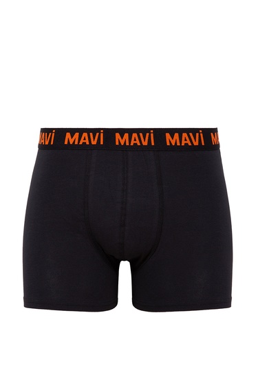  Mavi Siyah Basic Boxer 0911079-35022