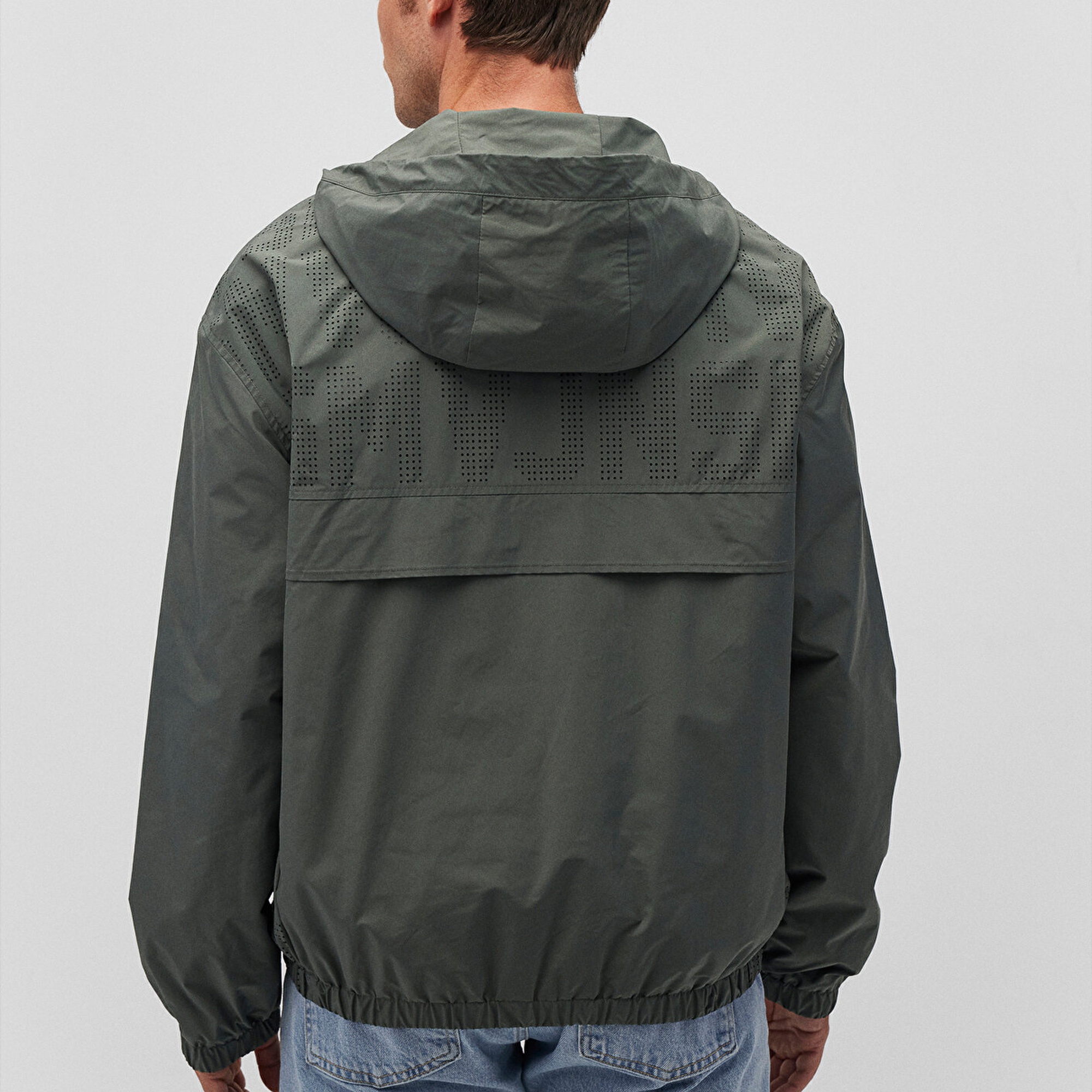 Mavi Kapüşonlu Haki Ceket Regular Fit / Normal Kesim 0110234-71598