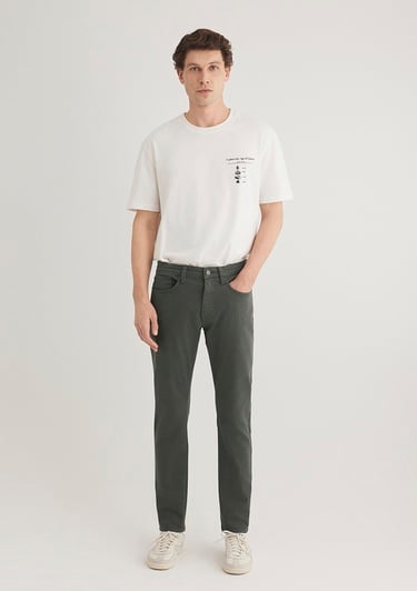  Mavi Jake Yosun Yeşili Comfort Gabardin Pantolon 0042285644