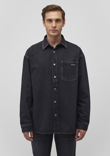  Mavi Aidan Mavi Black Antrasit Jean Gömlek Regular Fit / Normal Kesim 0210588-85622