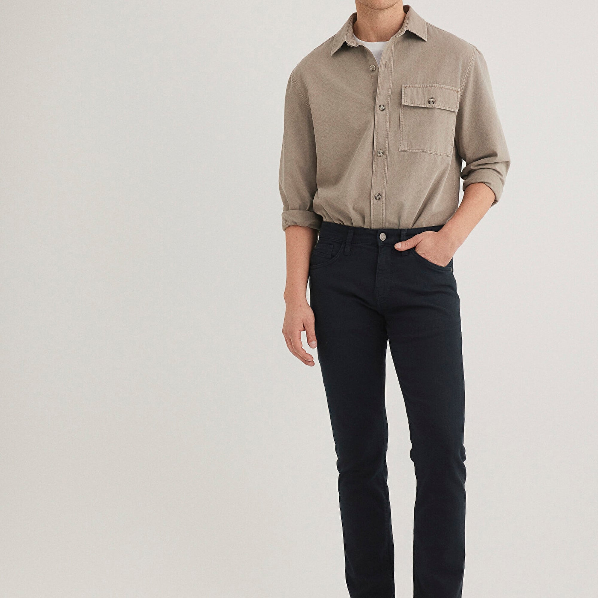 Mavi Jake Kolej Mavi Comfort Gabardin Pantolon 0042285237