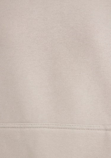  Mavi Kapüşonlu Gri Basic Sweatshirt 167299-70074