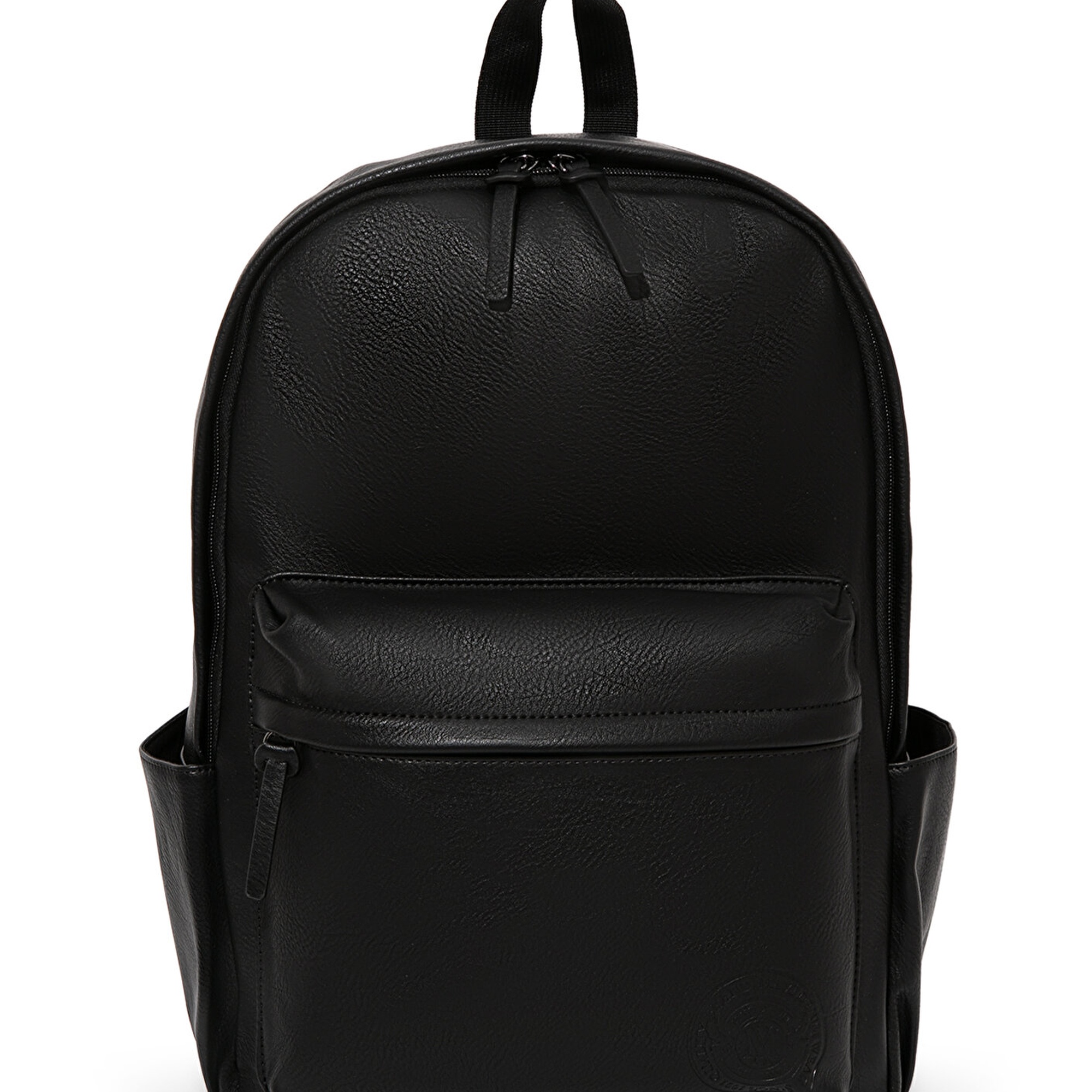 Mavi Siyah Suni Deri Sırt Çantası 0910973-900