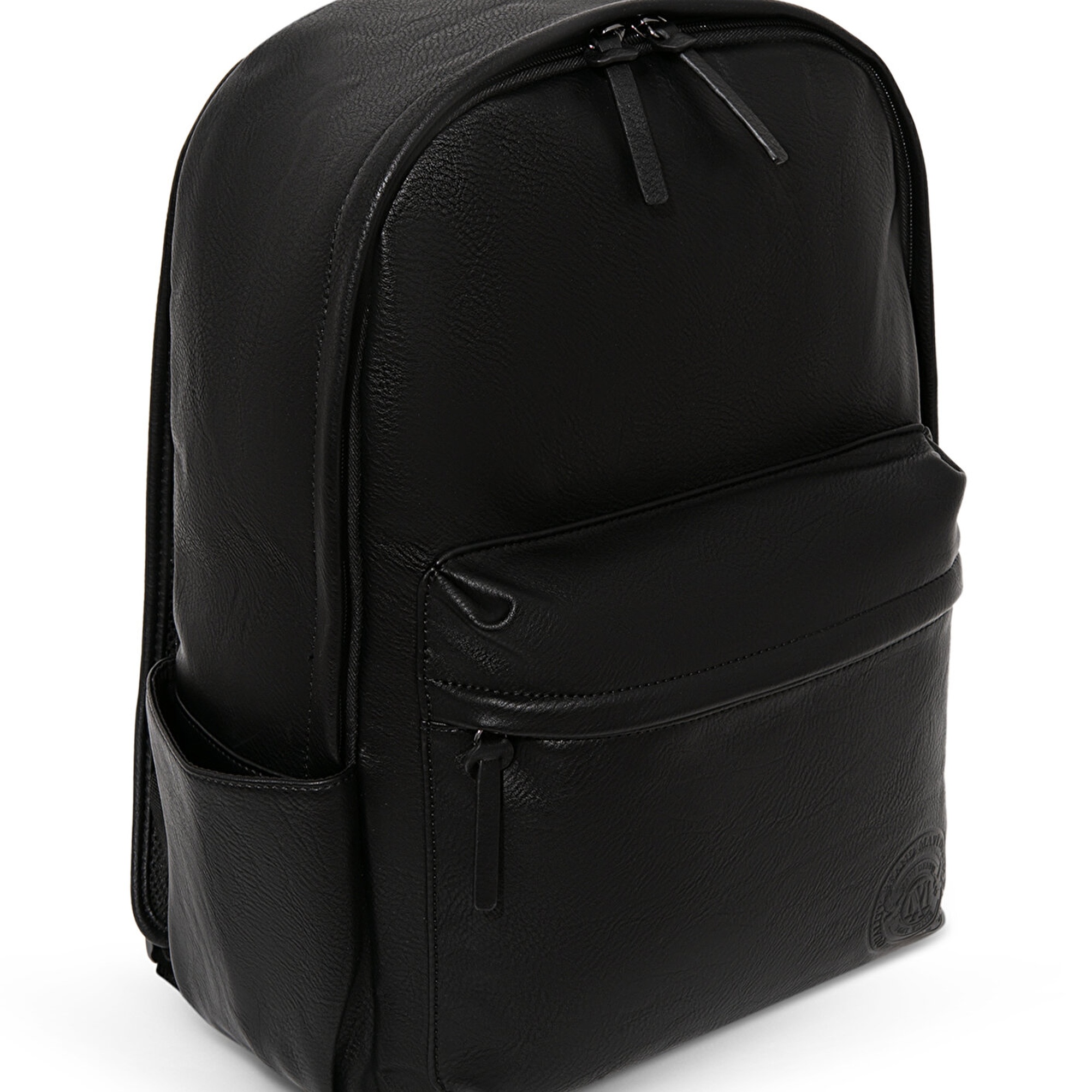 Mavi Siyah Suni Deri Sırt Çantası 0910973-900