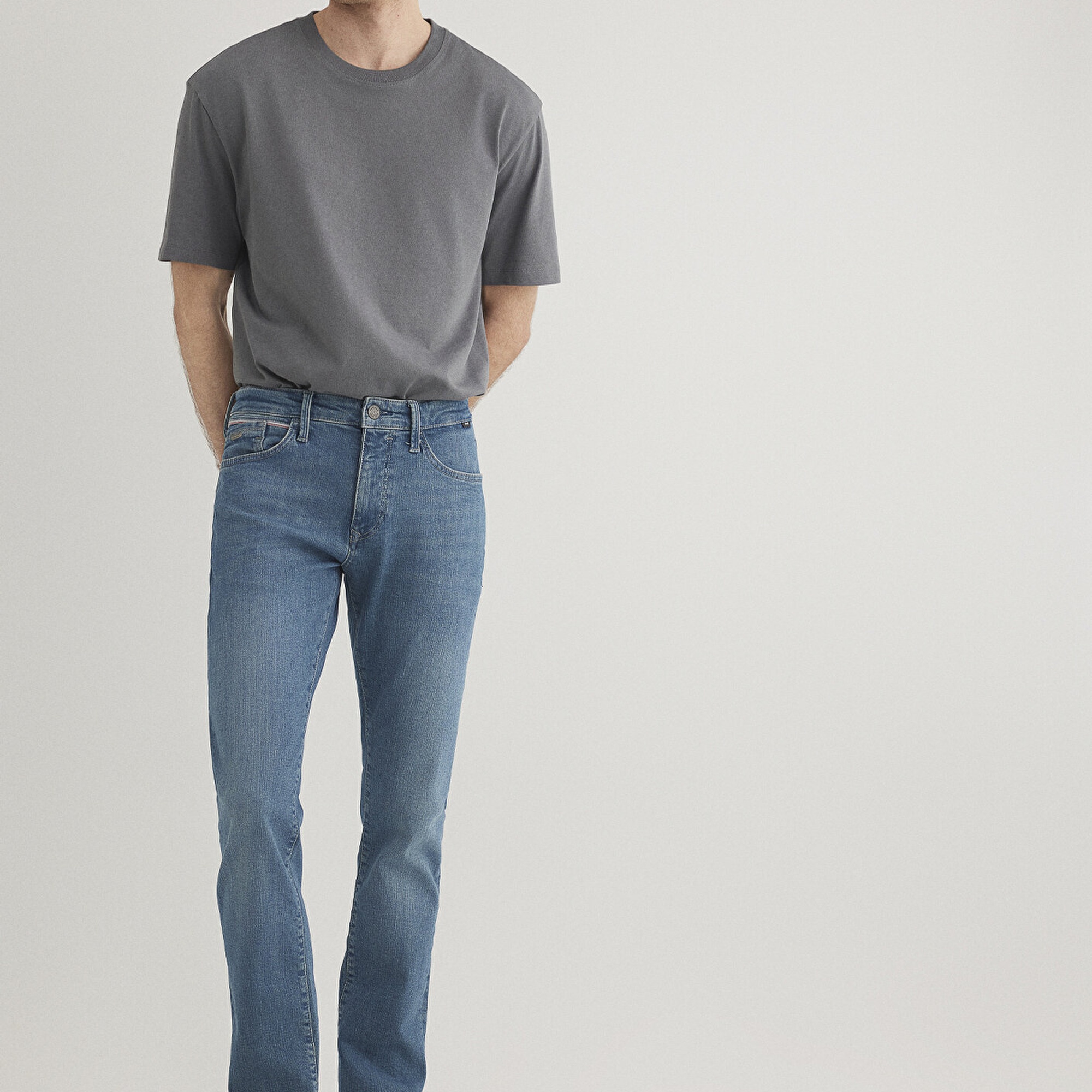 Mavi Jake Krmzbyz Mavi Premium Puslu Vintage Mavi Jean Pantolon 0042285192