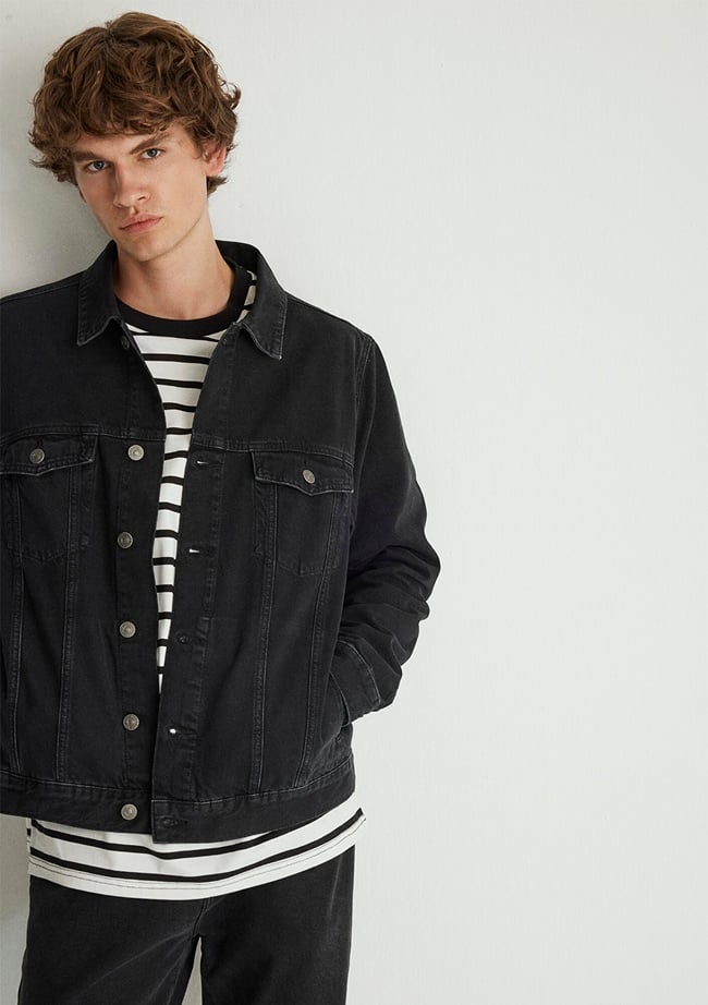  Mavi Ray Kolej Antrasit Jean Ceket 0110273-85218