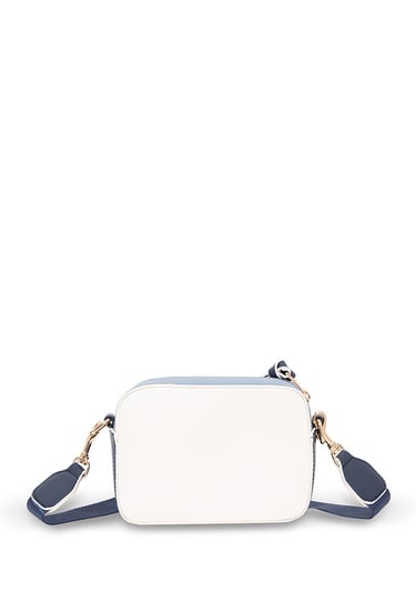  Mavi Lacivert Askılı Beyaz Çapraz Çanta 1910084-32184