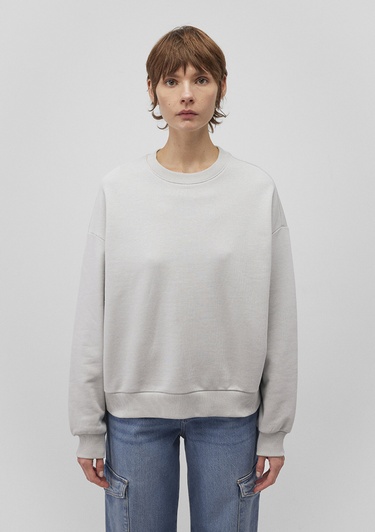  Mavi Bisiklet Yaka Gri Basic Sweatshirt 1611770-70074