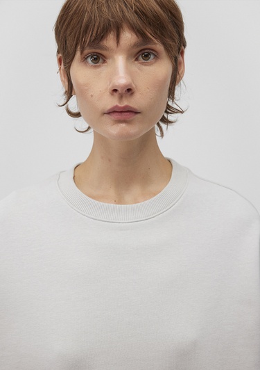  Mavi Bisiklet Yaka Gri Basic Sweatshirt 1611770-70074