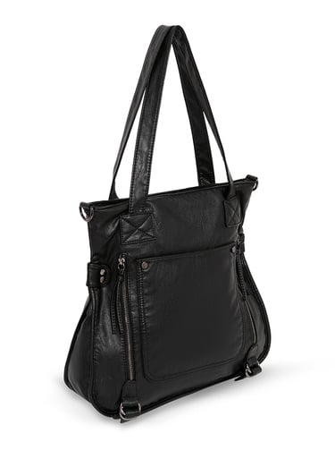  Mavi Siyah Omuz Çantası 1911663-900