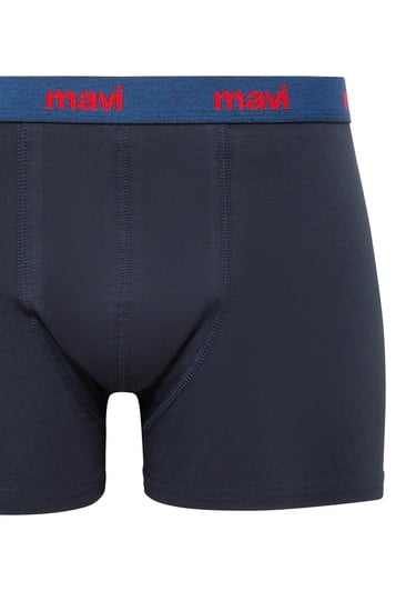  Mavi Lacivert Basic Boxer 0911178-82318