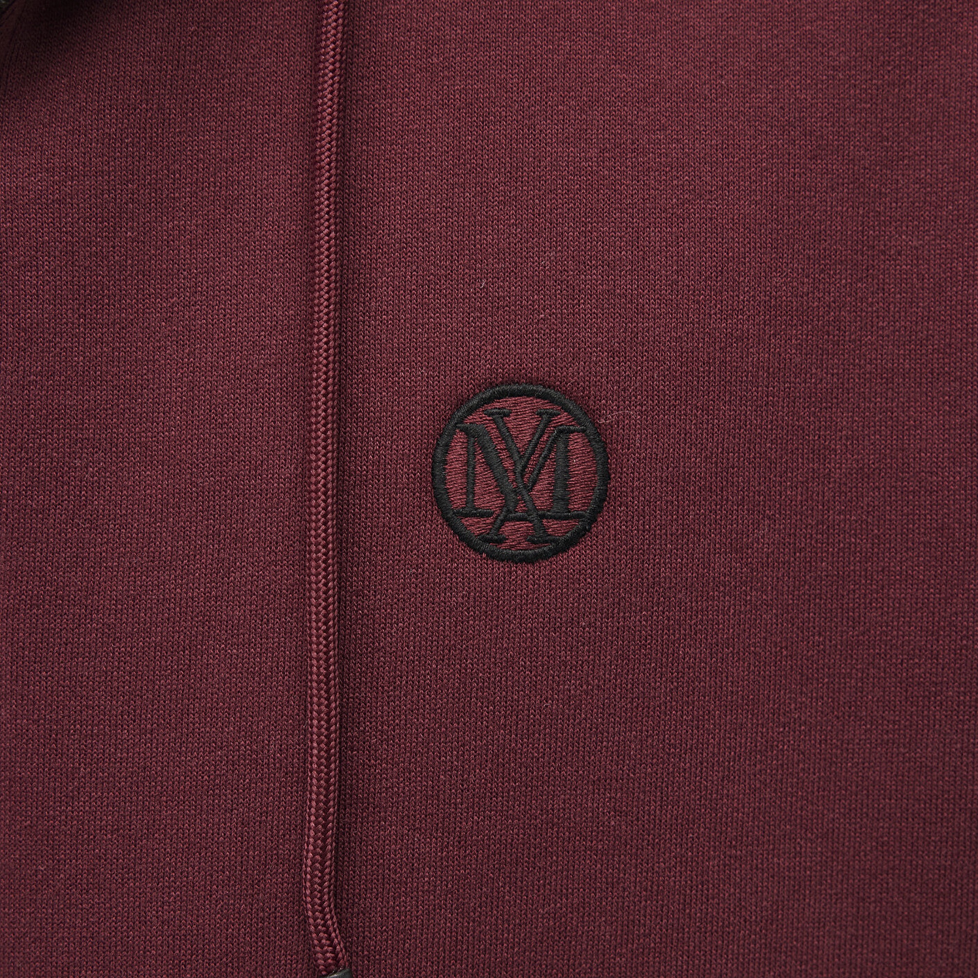 Mavi Kapüşonlu Fermuarlı Bordo Basic Sweatshirt 066979-70426