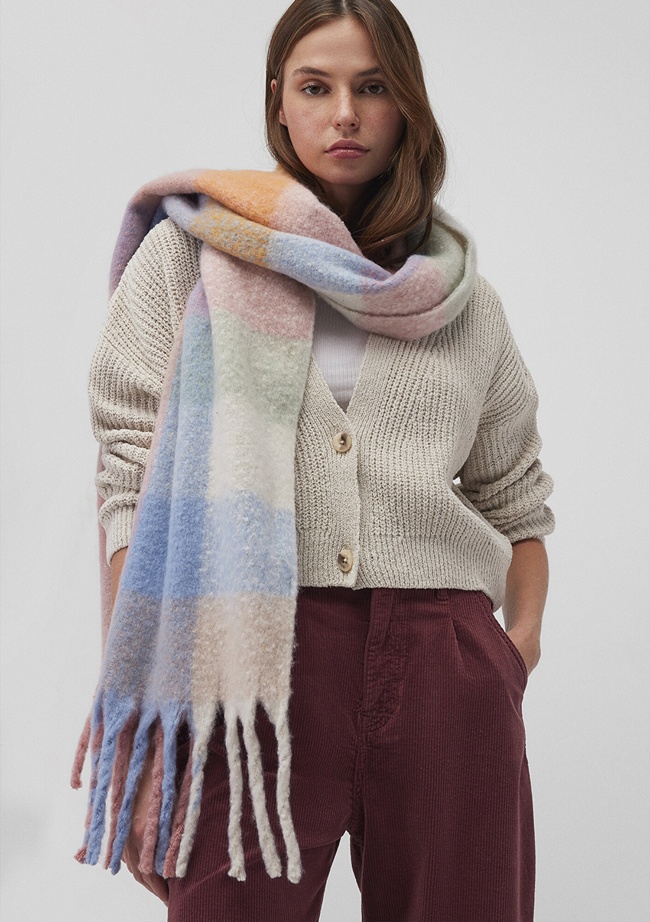  Mavi Kareli Atkı 1911734-82952