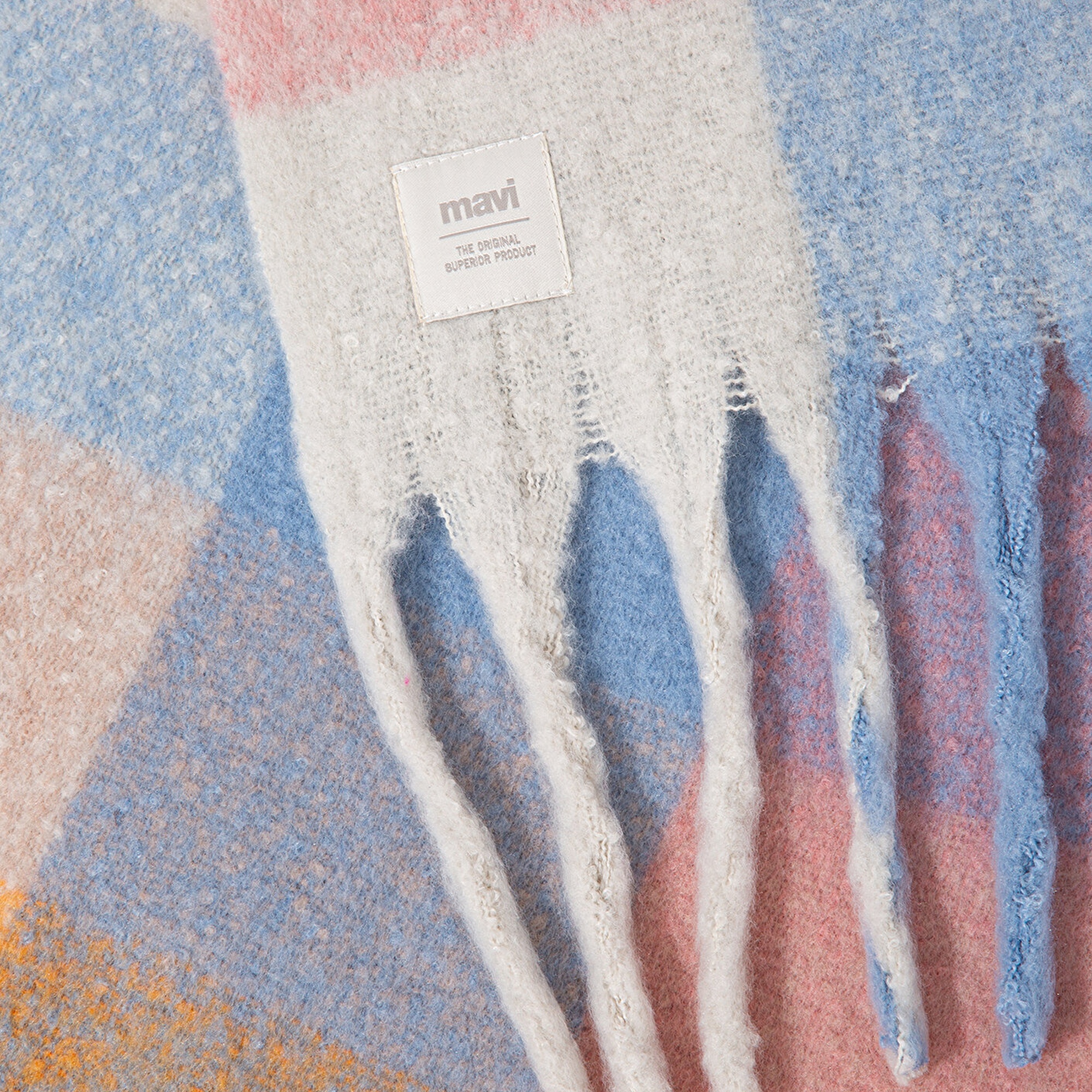 Mavi Kareli Atkı 1911734-82952