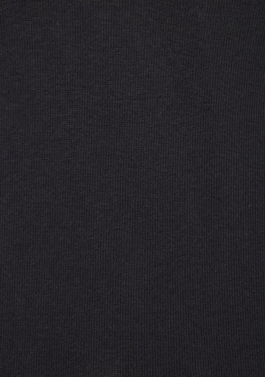  Mavi Düşük Omuz Detaylı Siyah Kazak Fitted / Vücuda Oturan Kesim 1710391-900