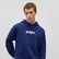 Mavi Mavi Logo Baskılı Kapüşonlu Mavi Sweatshirt 0S10001-70722