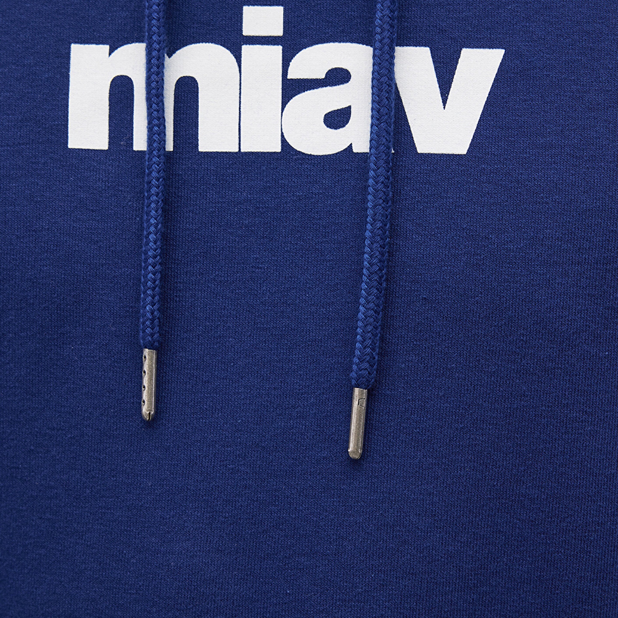 Mavi Miav Baskılı Kapüşonlu Mavi Sweatshirt 0S10001-70722