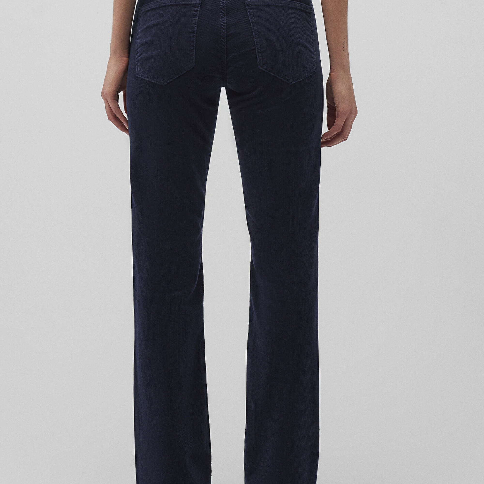 Mavi Molly Lacivert Kadife Pantolon 1013682993