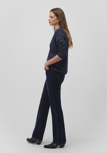  Mavi Molly Lacivert Kadife Pantolon 1013682993