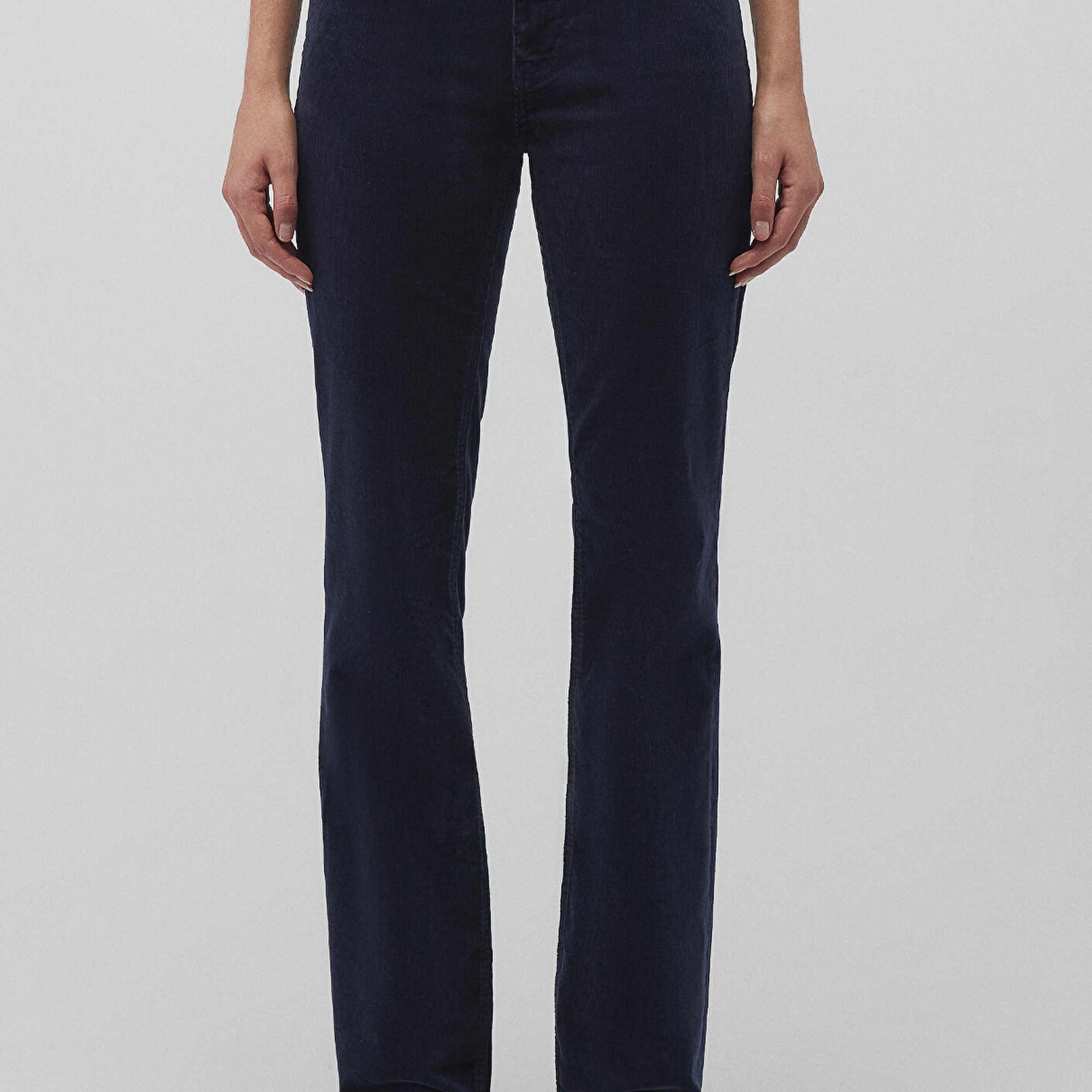 Mavi Molly Lacivert Kadife Pantolon 1013682993