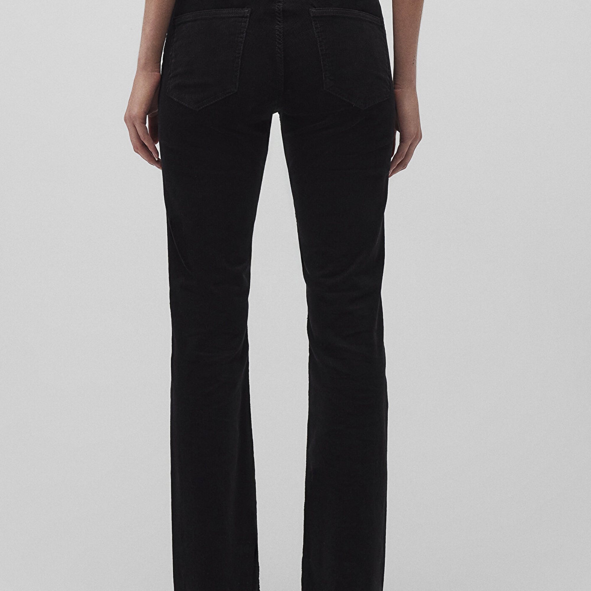 Mavi Molly Siyah Kadife Pantolon 1013682991