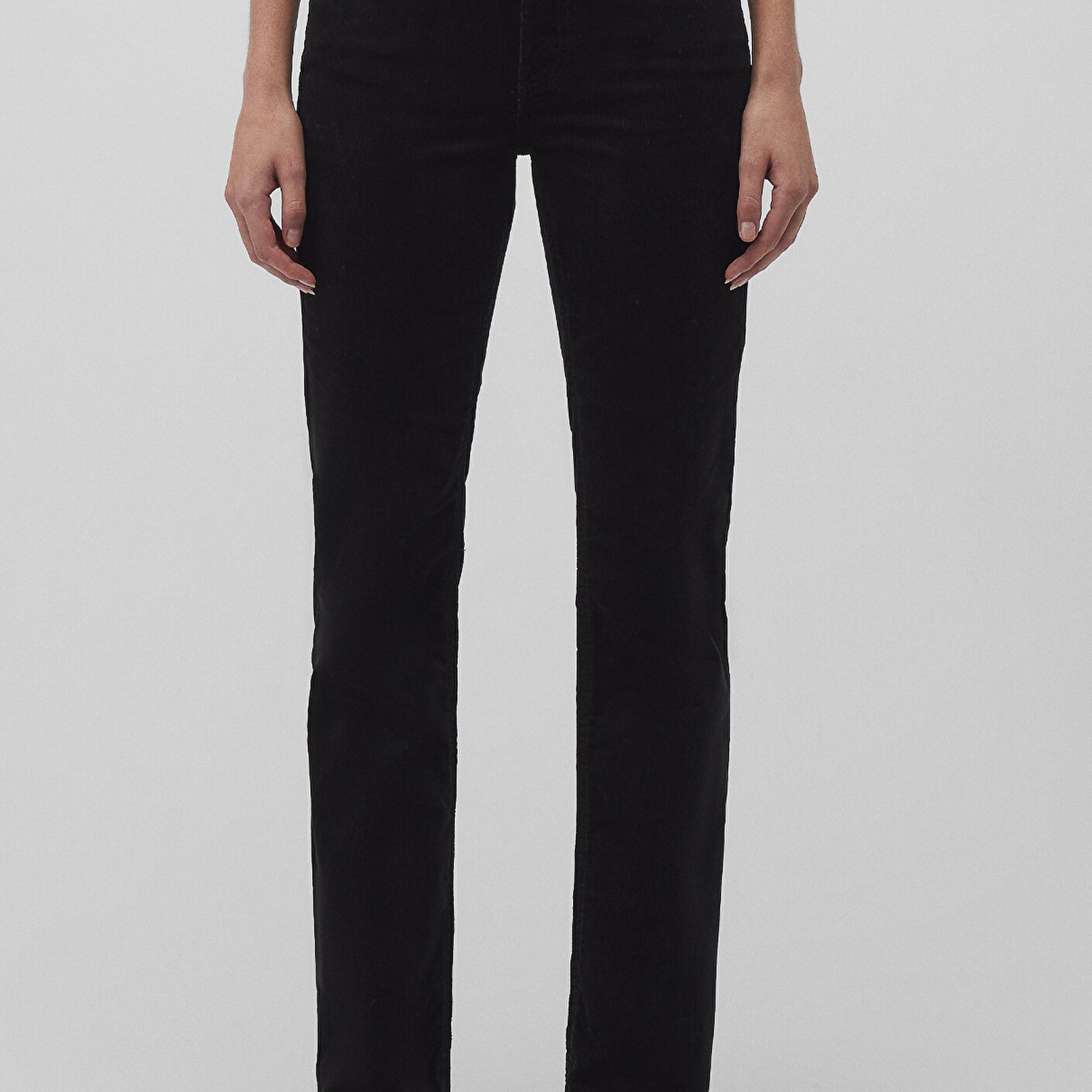 Mavi Molly Siyah Kadife Pantolon 1013682991